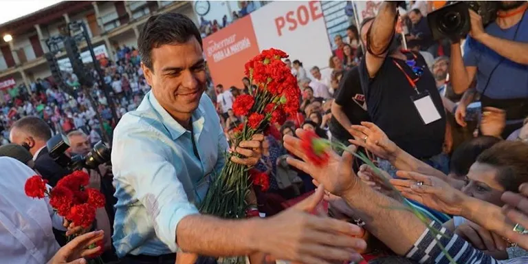 Suspès el míting de Pedro Sánchez