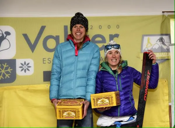 Laura Orgué guanya la Cronovallter d'esquí de muntanya