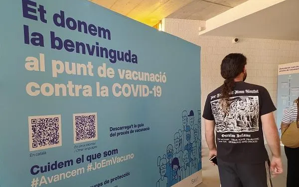 Les persones de 35 a 39 anys ja poden demanar hora per vacunar-se