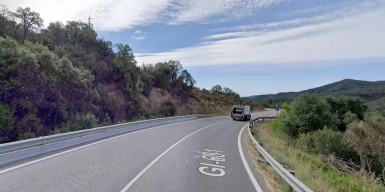 Mor un ciclista en un accident amb un autocar a la carretera GI-681 a Tossa de Mar