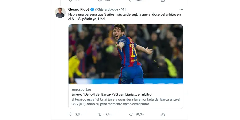 Gerard Piqué encén les xarxes (de nou)