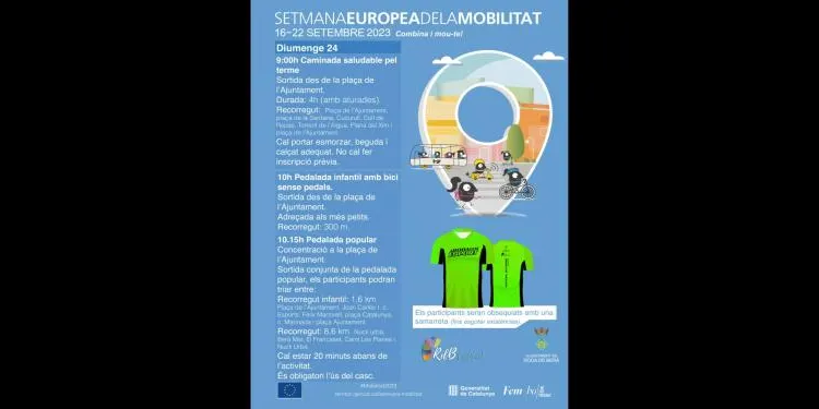 Roda de Berà caminarà i pedalarà per la Setmana Europea de la Mobilitat