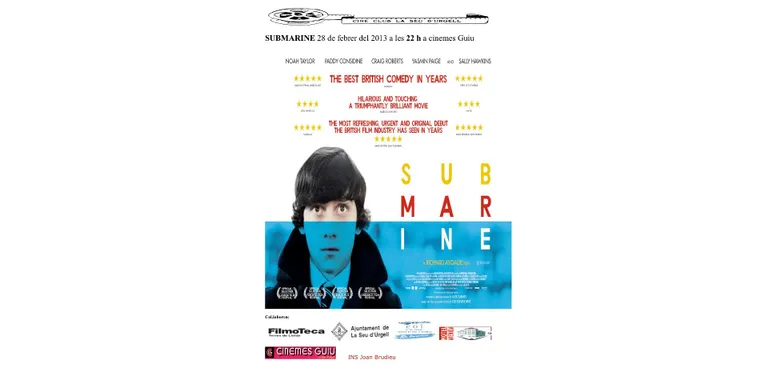 'Submarine', nova proposta del CineClub La Seu