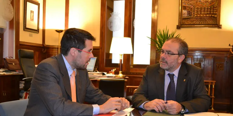 L'alcalde de la Seu es reuneix amb el president de la Diputació de Lleida