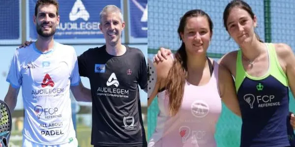 Enric Sanmartí – Anton Sans i Ainara Pozuelo – Laia Rodríguez regnen en el Gran Slam de Roda de Berà