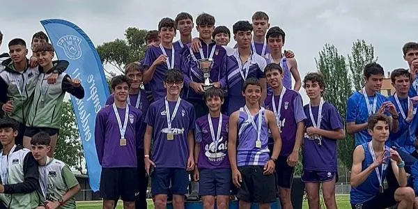 L’atleta Marc Suárez, campió del Campionat de Catalunya de Clubs Sub16 a l’Aire Lliure amb el CA Tarragona