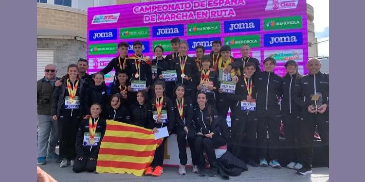 Els germans Suárez es pengen l’or en el Campionat d’Espanya de Marxa de FFAA amb la FCA
