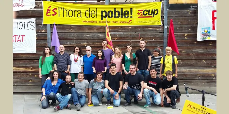 La CUP presenta la candidatura a la Seu sota el lema 'Fem un pas més, per un poble actiu'