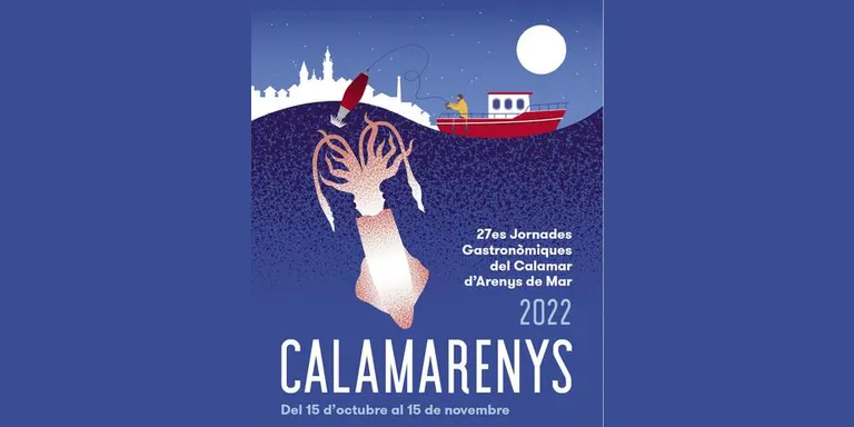 La subhasta del peix, una de les últimes activitats del Calamarenys