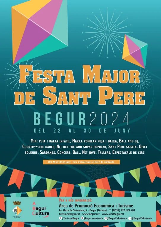 Del 22 al 30 de juny torna la Festa Major de Sant Pere!