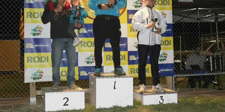 Max Serra i Ovidi Ramon, vencedors en les seves categories del Dirt Track 2016