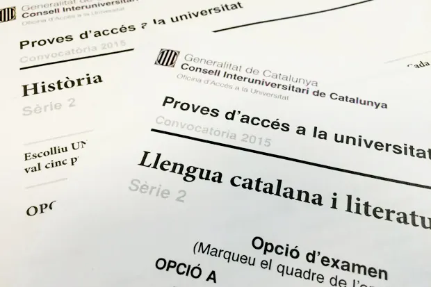 Un total de 101 alumnes de Vilassar de Mar comença la Selectivitat