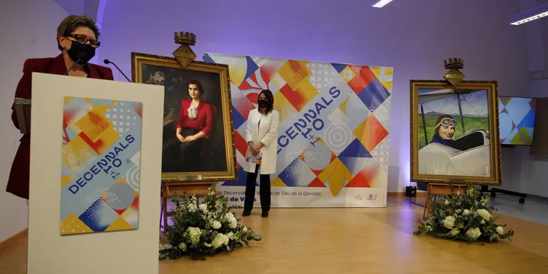 Es presenten en societat els quadres de les Vallenques Il·lustres