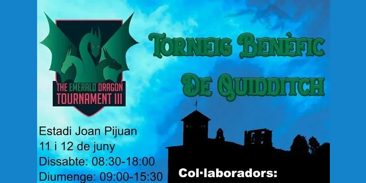 El Quidditch torna a Altafulla amb el Torneig del Drac Maragda aquest cap de setmana