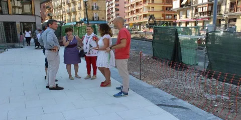 LA CALLE HONDARRIBIA COMIENZA A DIBUJAR SU NUEVA IMAGEN