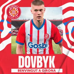 Presentació nou jugador del Girona FC Artem Dovbyk - episode art