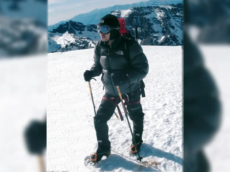 Juan José Cordo porta tota la vida a la muntanya i ara buscarà un repte important i solidari / Foto