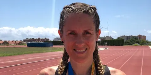 Natàlia Millán, medalla d'or al Campionat de Catalunya d'Heptatló Màster (F45)