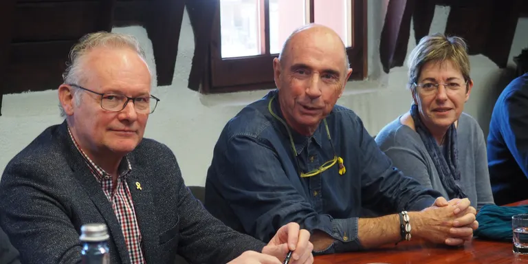 Lluís Llach presenta als alcaldes de l'Alt Urgell el Fòrum Cívic i Social pel Debat Constituent