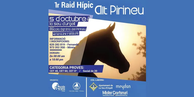 Primera edició del Raid Hípic Alt Pirineu, a Bellestar
