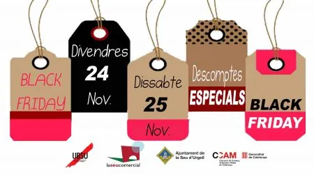 Comerços de la Seu se sumen al 'Black Friday' amb promocions especials