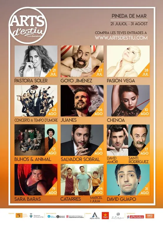 Es posen a la venda les entrades per l'Arts d'Estiu Costa Barcelona