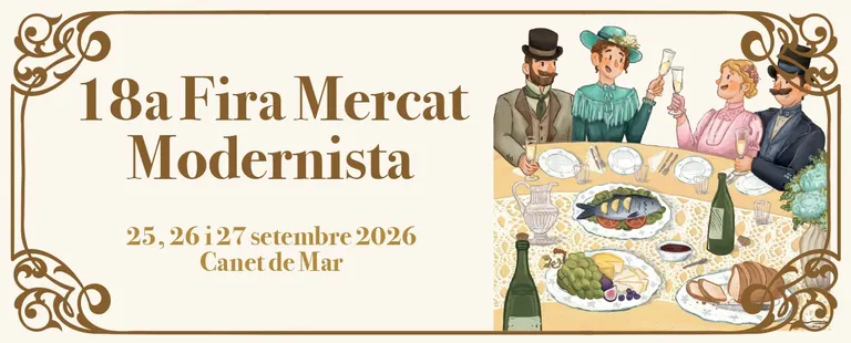 Comença el compte enrere per a la celebració de la 18a edició de la Fira Mercat Modernista