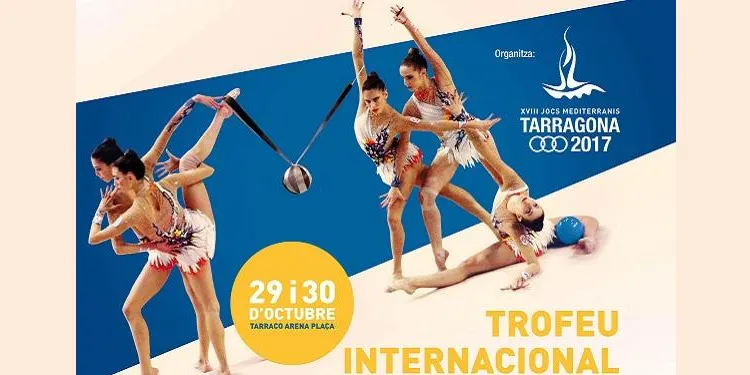 Els Jocs Mediterranis organitzen el “Trofeu Internacional Tarragona 2017” de gimnàstica rítmica