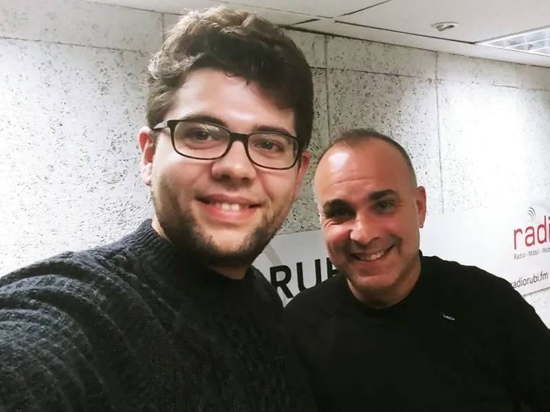 Conrad Pagà, jove rubinenc confundador d'Ecobitor sobre calderes de biomassa