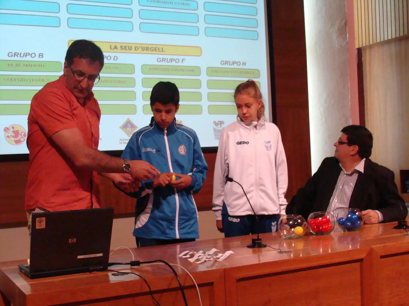 Campionat Espanya Bàsquet Cadet 2015 - Sorteig