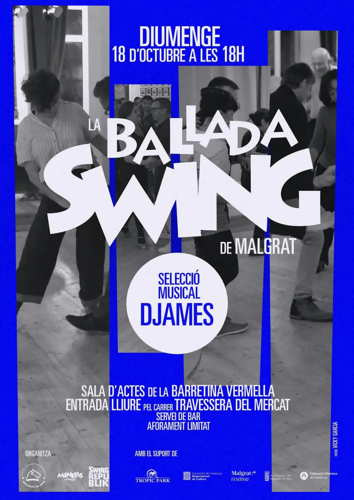 La Barretina Vermella organitza una ballada de swing per aquest diumenge