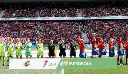 L’Atlètic de Madrid-Barça, rècord mundial d’assistència en un partit de futbol femení