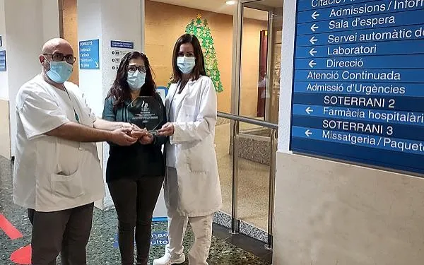 L'Hospital de Santa Tecla, premiat per la seva tasca de prevenció d'úlceres en persones enllitades