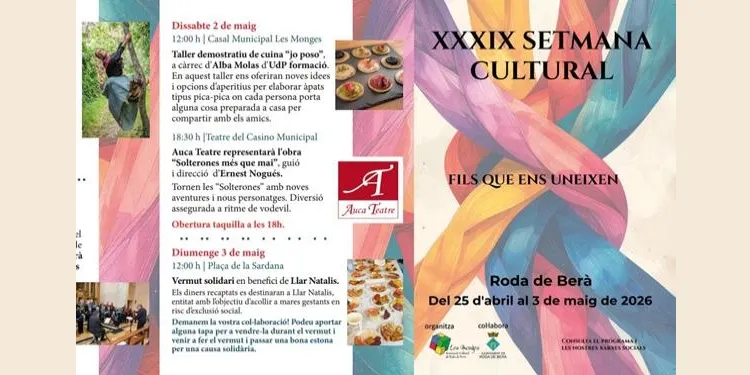 La 39a Setmana Cultural de Roda de Berà entra en la seva recta final