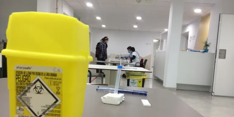 Molt bona afluència de públic durant el primer matí de cribratge a Agramunt