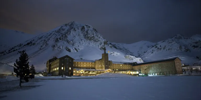 Pinedencs a la 'Polartic 2017', una cursa nocturna sobre neu al Santuari de Núria