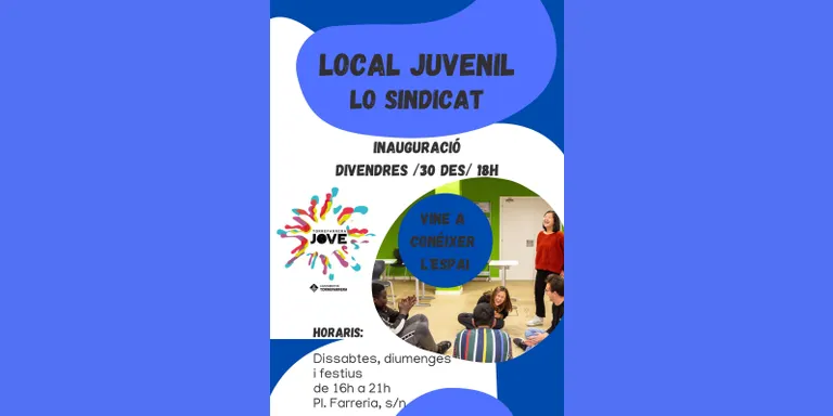 Avui s'inaugura l'esperat local juvenil de Torrefarrera