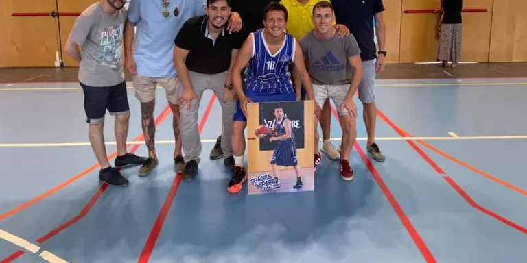 El CB Morell homenatja a Gerard Aguado i Montsant Guerrero