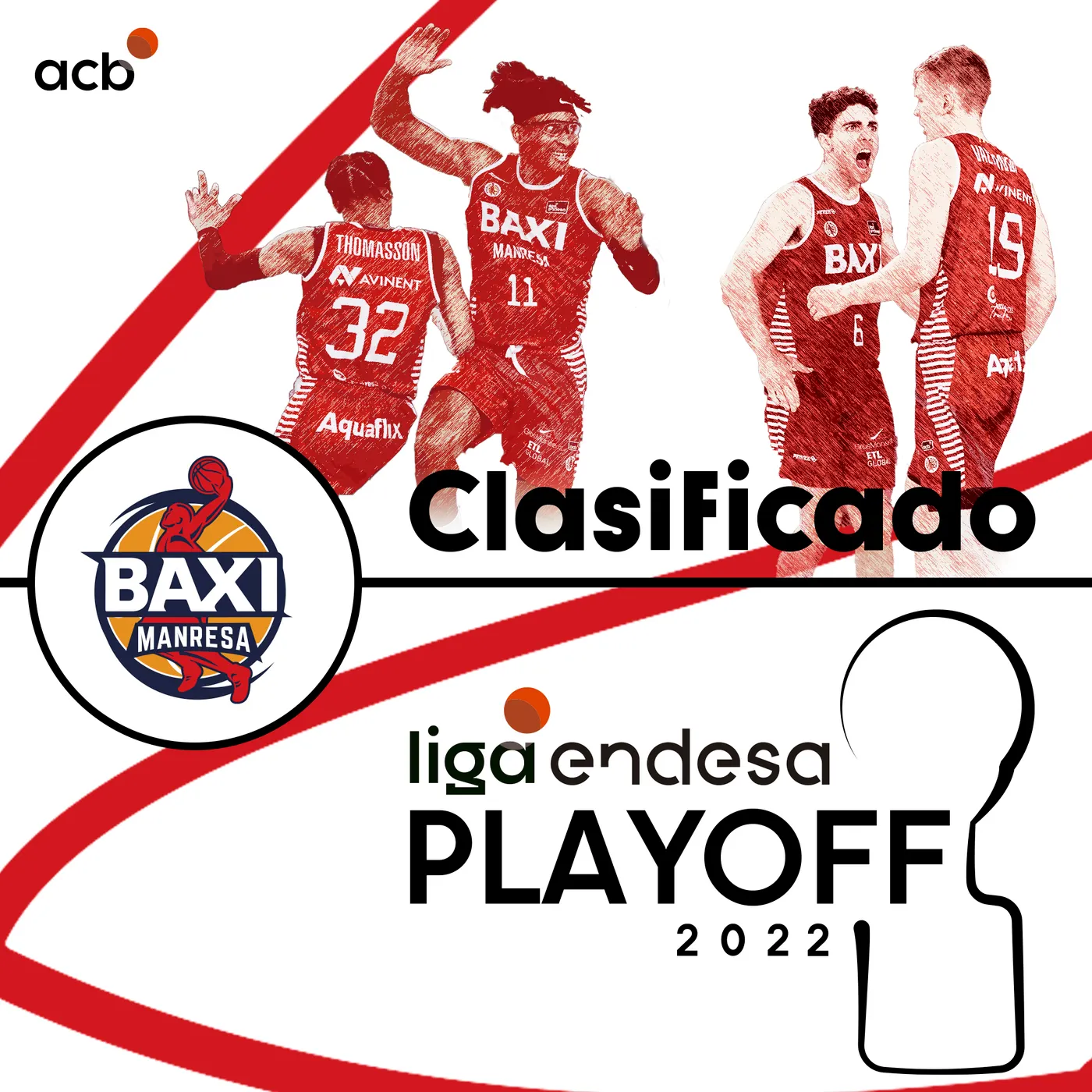 BAXI Manresa es classifica pels Play Off Liga Endesa