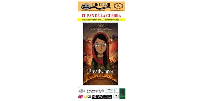 'The Breadwinner', nova projecció del Cineclub La Seu d'Urgell