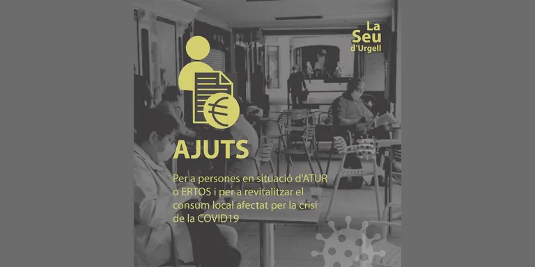L’Ajuntament de la Seu d’Urgell obre una segona convocatòria per sol·licitar ajuts per a persones a l’atur o ERTO a causa de la COVID-19