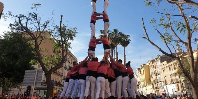 Arriba el primer folre de la Colla Vella