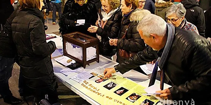 1055 persones voten per escollir l’Arenyenc de l’Any 2018