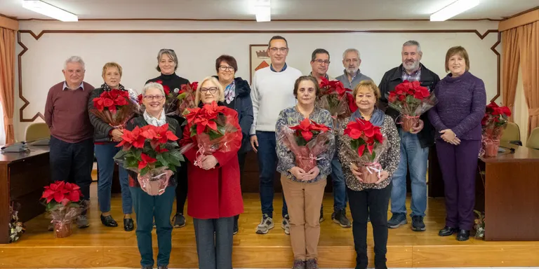 Acte de reconeixement a les persones i entitats que han col·laborat en el guarniment del municipi aquest Nadal