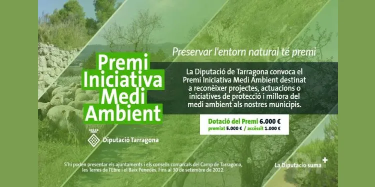 La Diputació de Tarragona impulsa una nova edició del Premi Iniciativa Medi Ambient que al 2020 va guanyar la platja d’Altafulla
