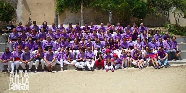Els Castellers d’Altafulla descarreguen per primera vegada la clàssica de 7 a la plaça Martí Royo