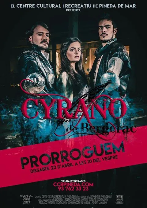 Nova funció de 'Cyrano de Bergerac' el dissabte 22 d'abril i per La Mostra