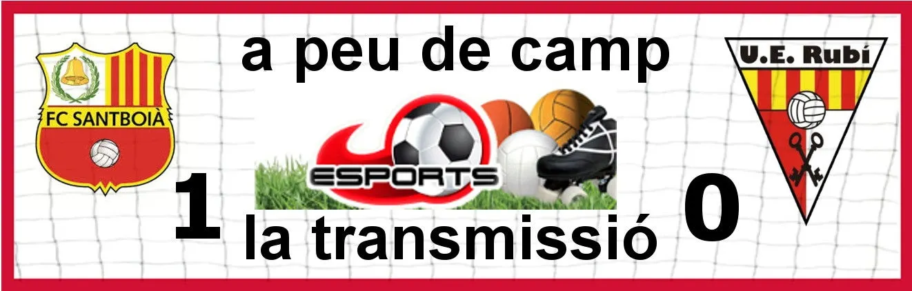 JORNADA 6: FC Santboià - UE Rubí