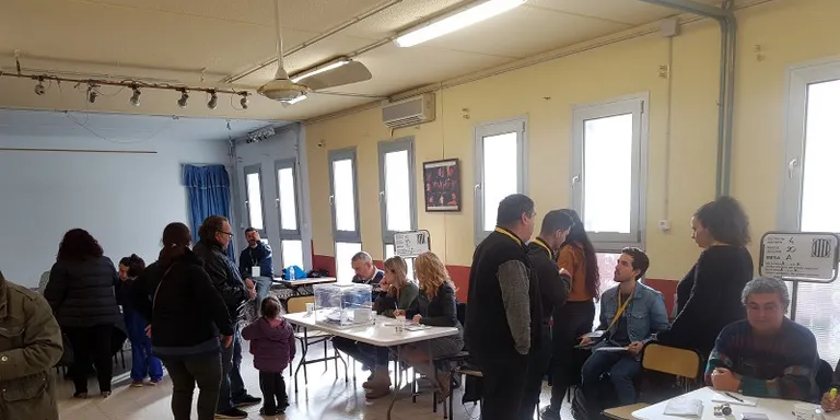 La participació a Rubí a les 18h ha estat del 65,64%