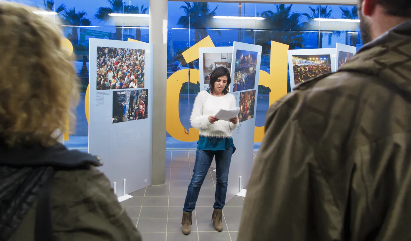 Acte institucional de l’Ajuntament a favor de les persones refugiades